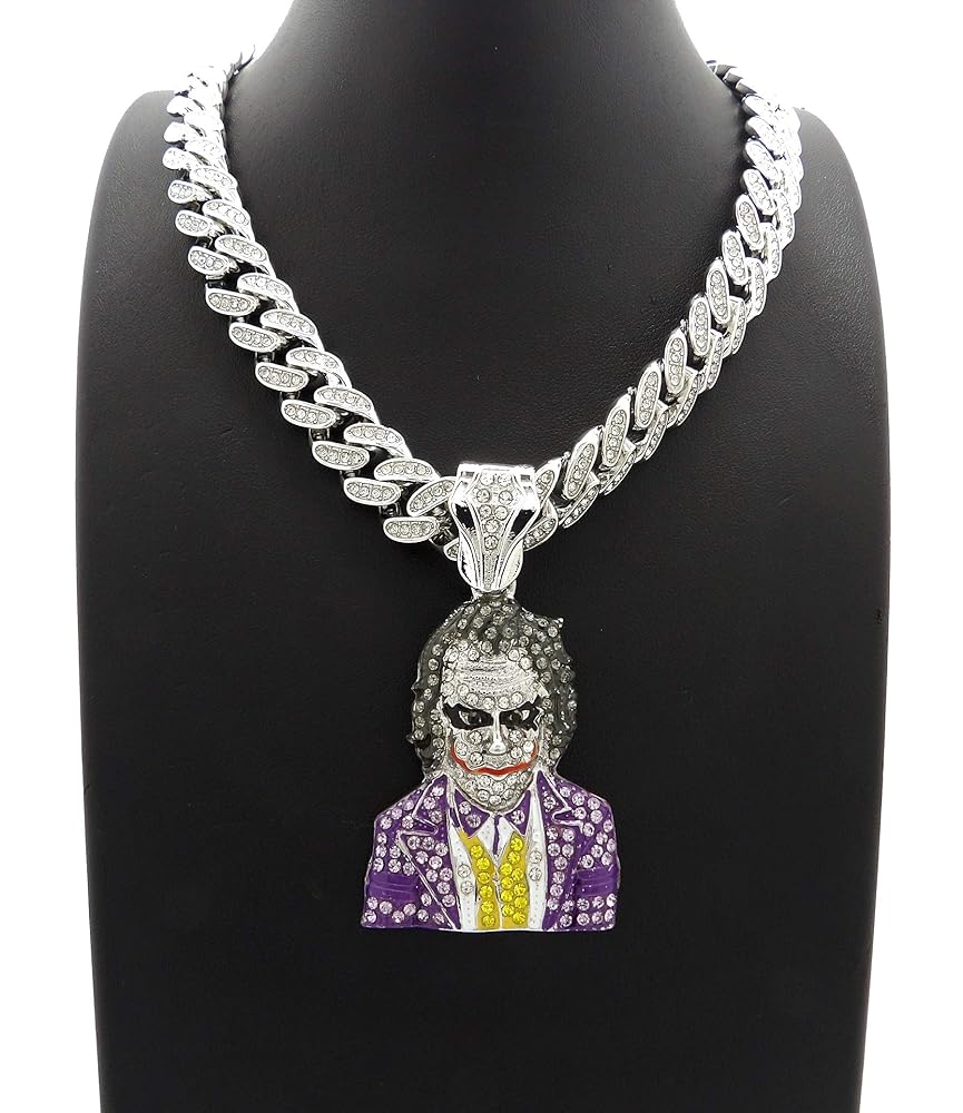 アクセサリー Glitter Iced Out Box Chain Necklace 45cm 8149PeAYZRL._UY1000_.jpg